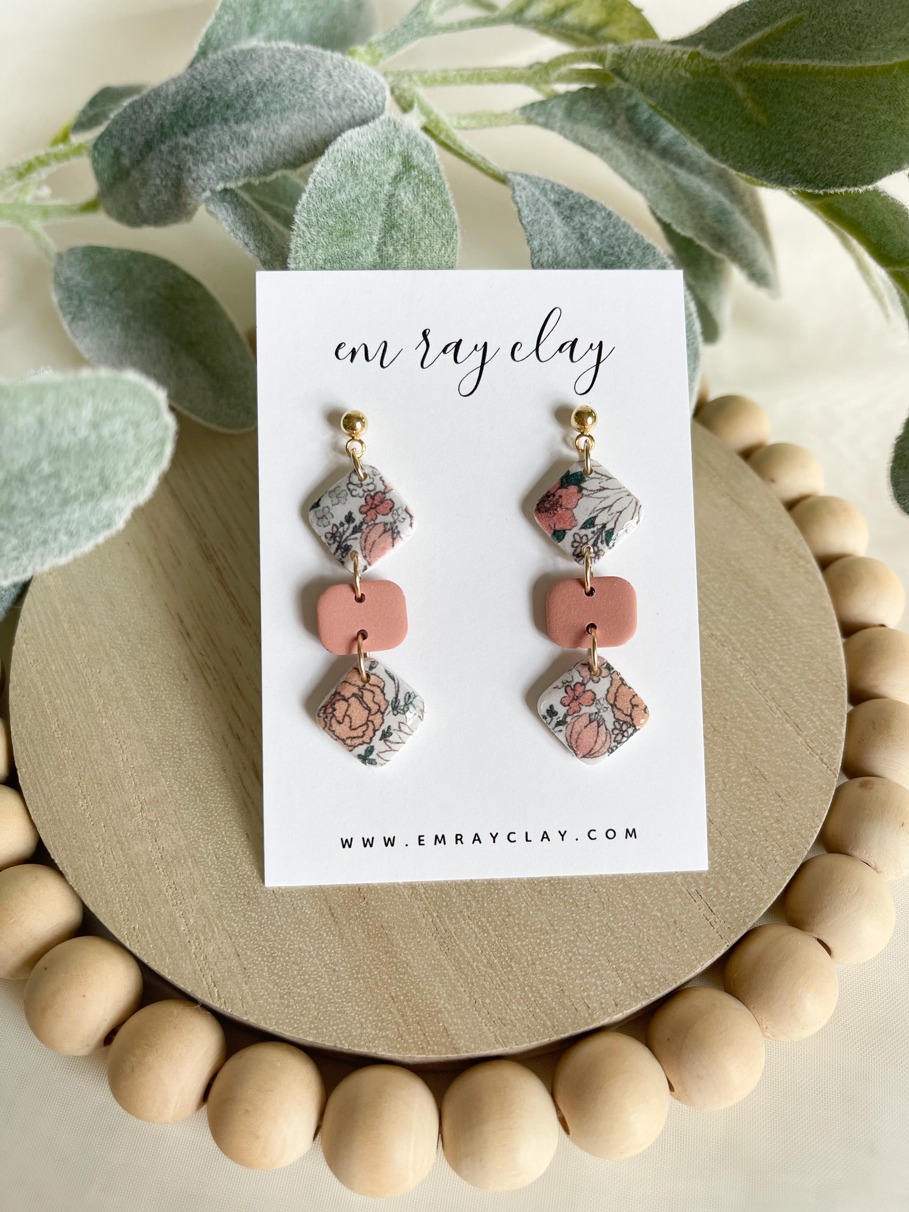 Floral dangles