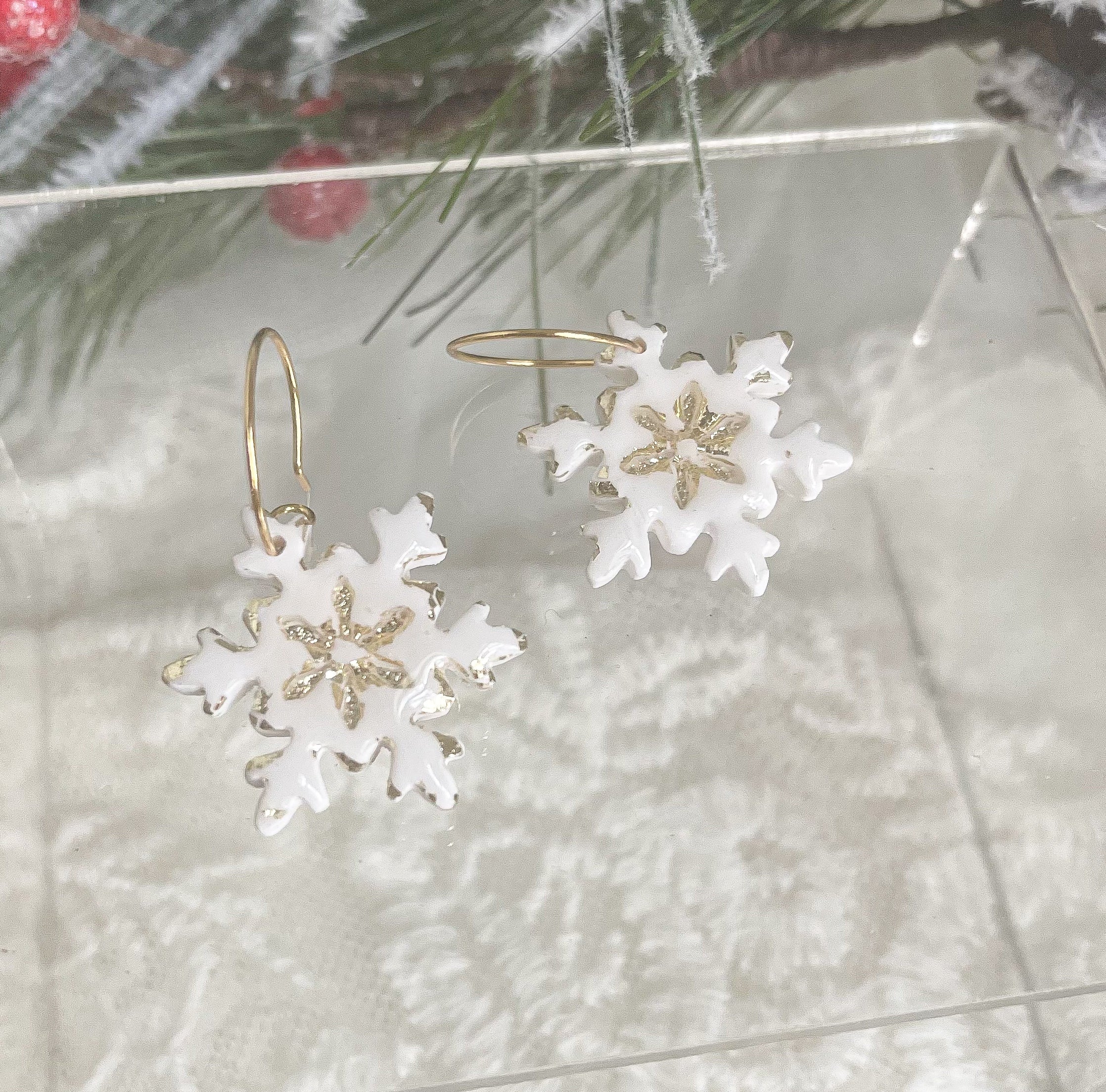 Snowflake Hoops