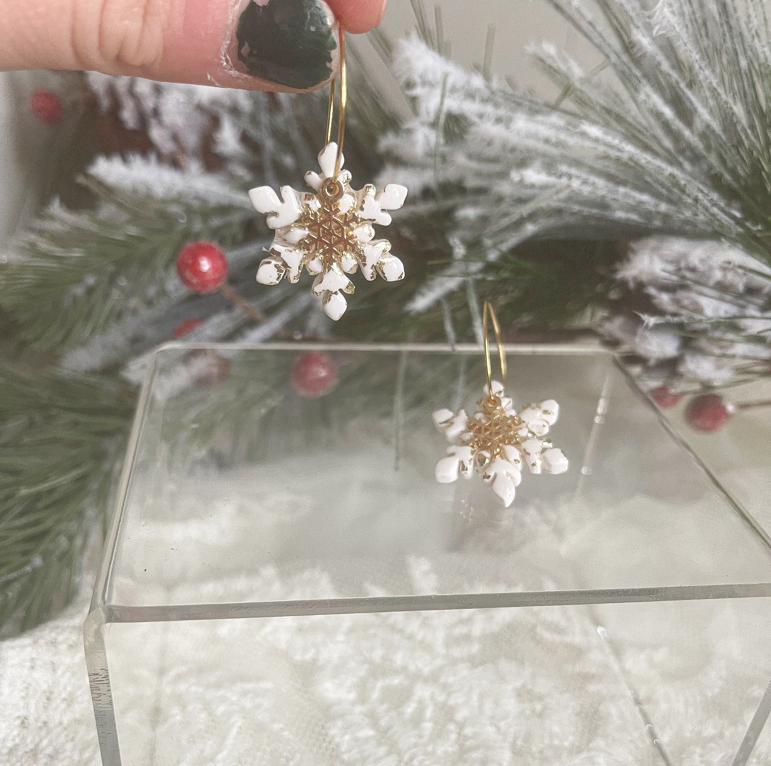 Snowflake Hoops