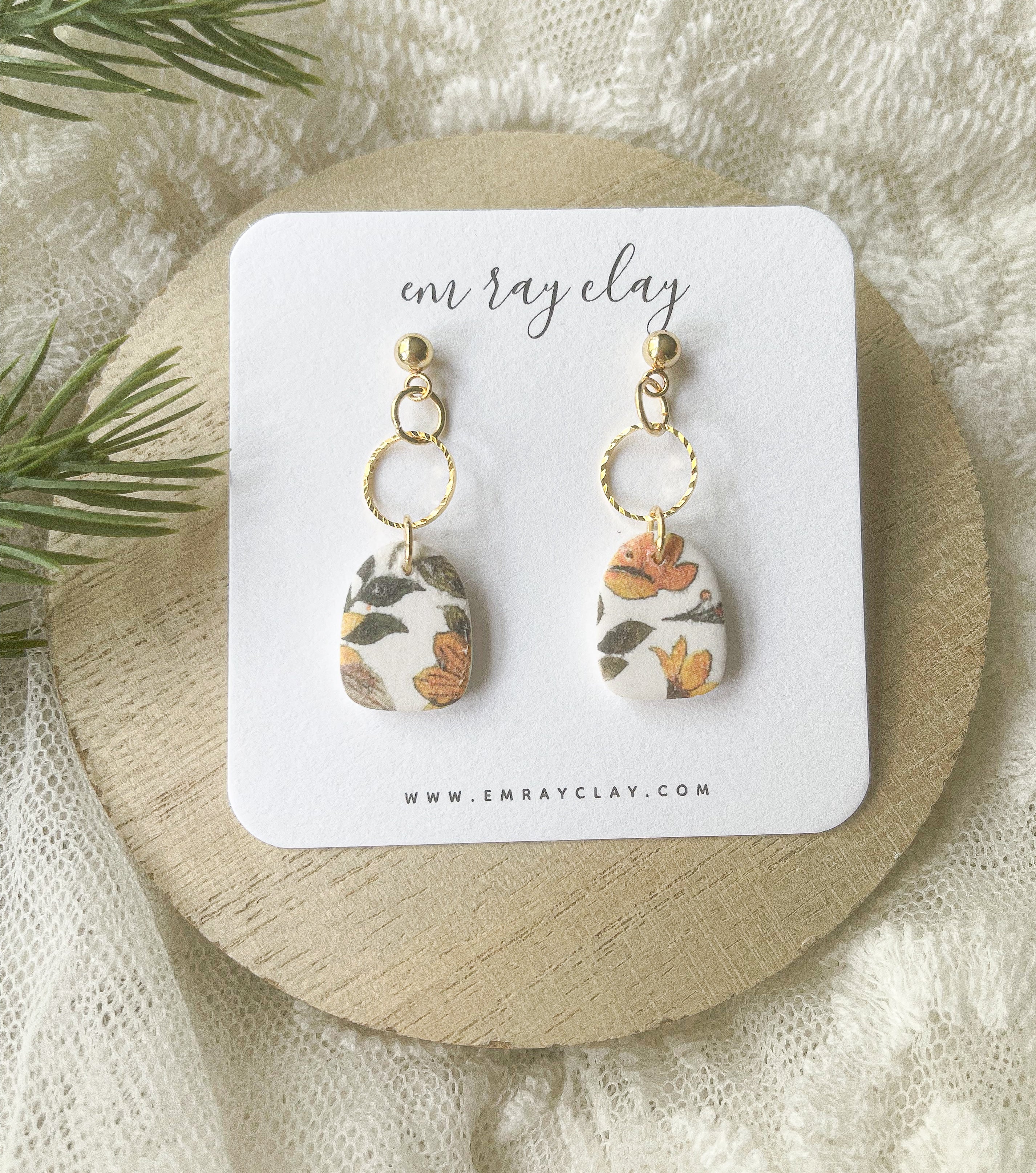 Mini Floral Dangles