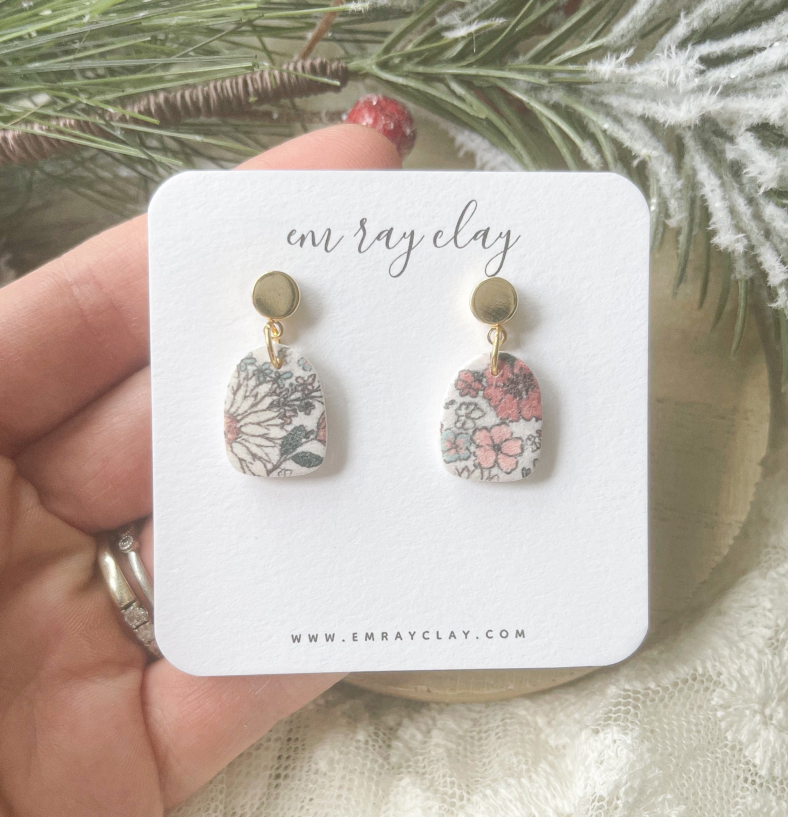 Mini Floral Dangles